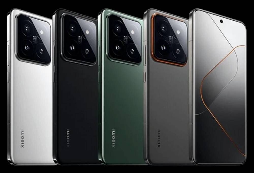 Все цвета Xiaomi 14 Pro