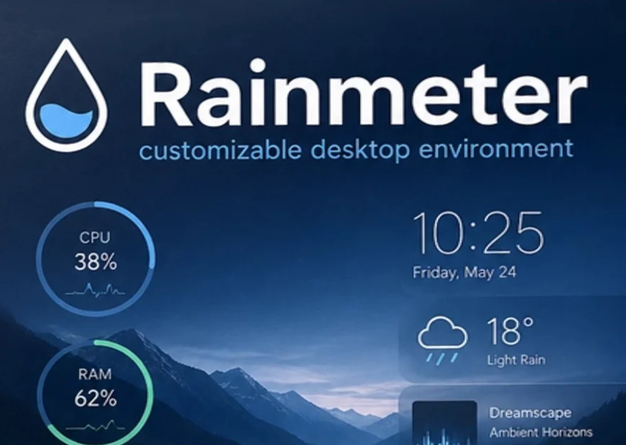 Rainmeter 4.5.25 + Portable
