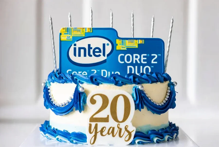20 лет назад Intel представила процессоры Core 2 Duo