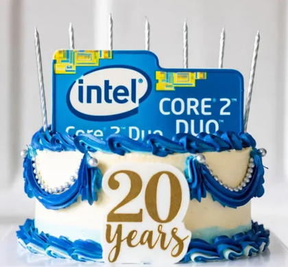20 лет назад Intel представила процессоры Core 2 Duo